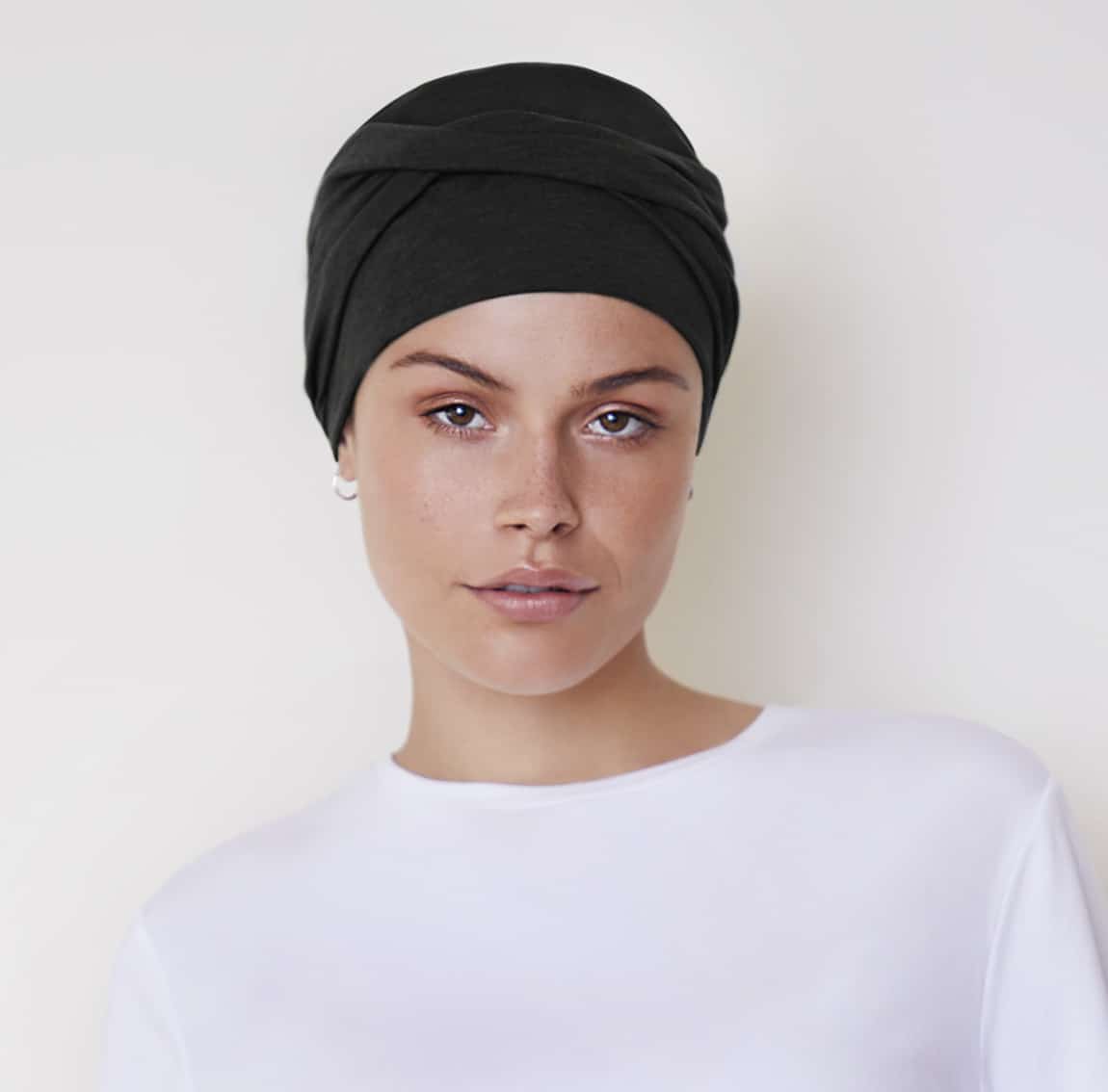 bonnet chimio viva calin deep black 1551 4006 house of christine headwear