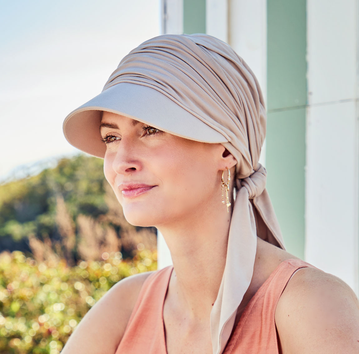 casquette Briana cap bambou sable