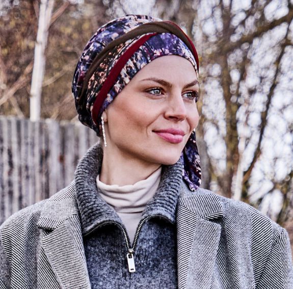 turban foulard beatrice bambou