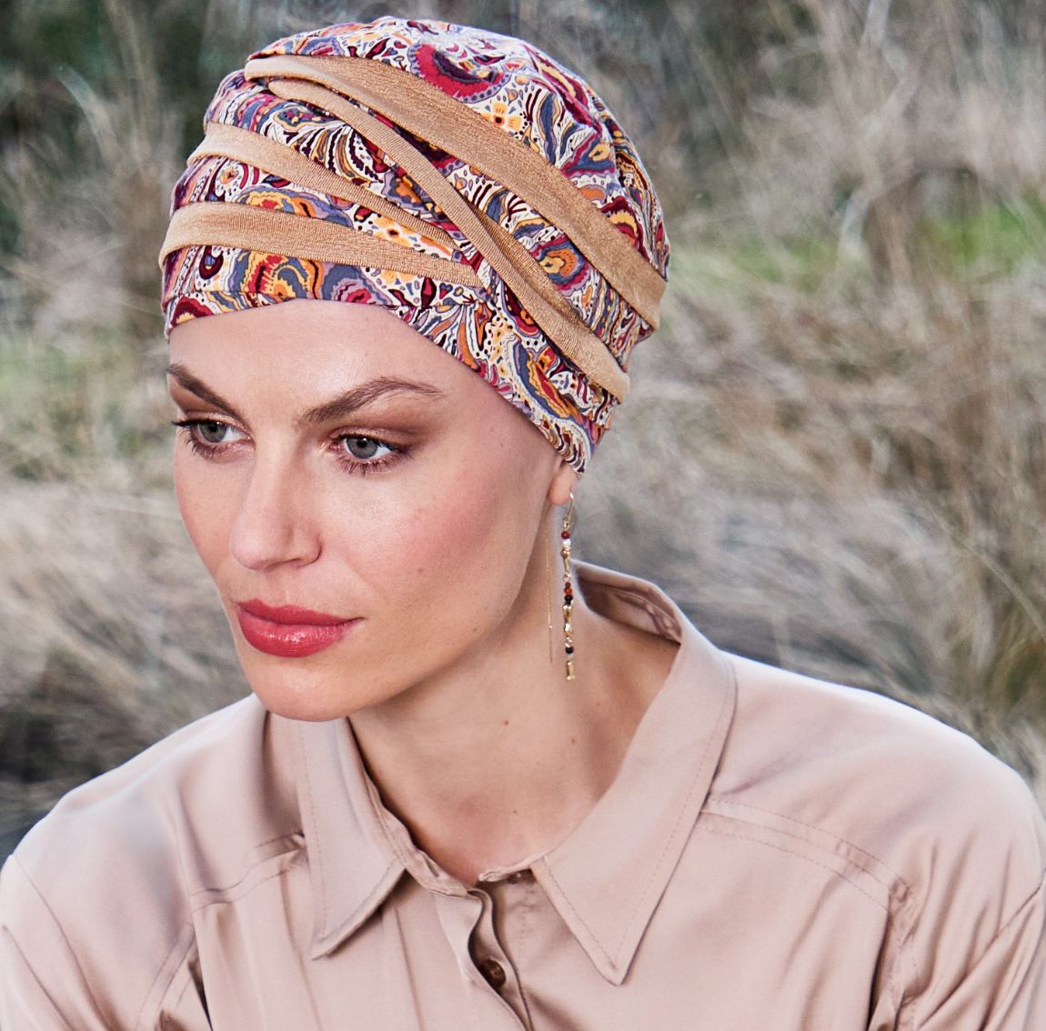 turban hindi bambou palmyre